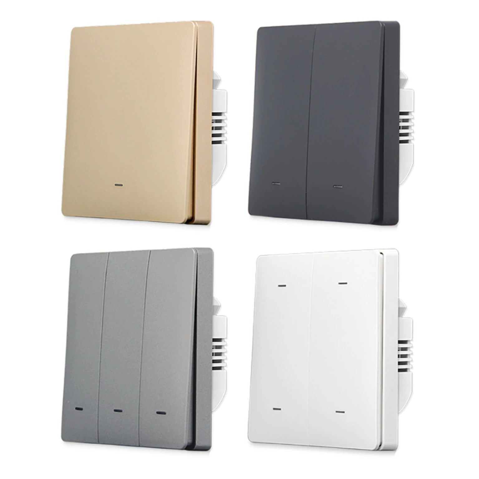 Premium Smart Wall Switch Finishes