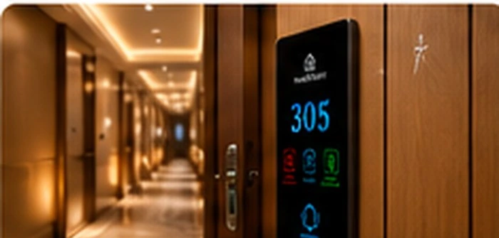 Smart Hotel Doorplate Concept